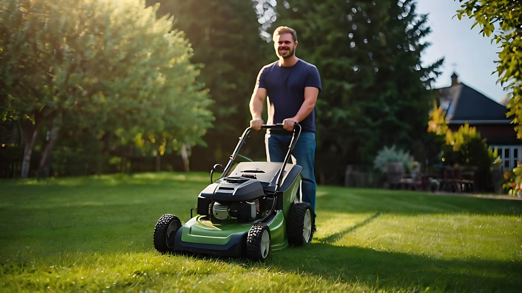 Lawn Cutting — Striped, even lawns every visit.